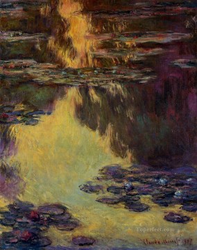 Nenúfares XIV Claude Monet Impresionismo Flores Pinturas al óleo